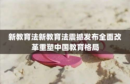 新教育法新教育法震撼发布全面改革重塑中国教育格局