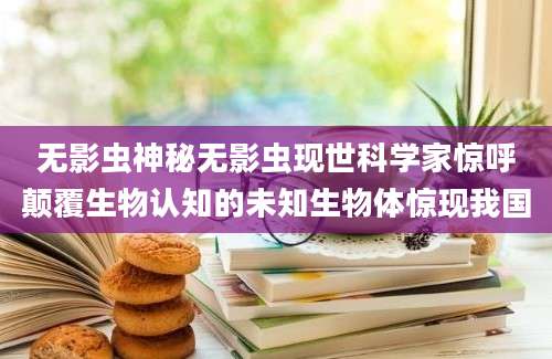 无影虫神秘无影虫现世科学家惊呼颠覆生物认知的未知生物体惊现我国