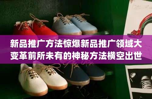新品推广方法惊爆新品推广领域大变革前所未有的神秘方法横空出世