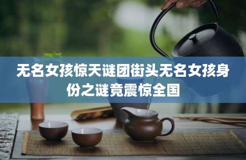 无名女孩惊天谜团街头无名女孩身份之谜竟震惊全国