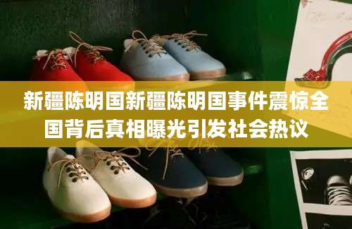 新疆陈明国新疆陈明国事件震惊全国背后真相曝光引发社会热议