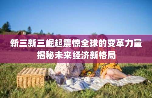 新三新三崛起震惊全球的变革力量揭秘未来经济新格局