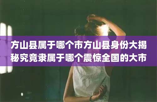 方山县属于哪个市方山县身份大揭秘究竟隶属于哪个震惊全国的大市