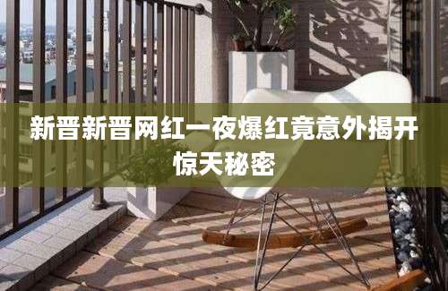 新晋新晋网红一夜爆红竟意外揭开惊天秘密