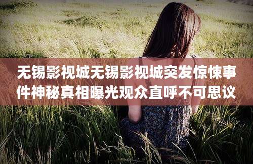无锡影视城无锡影视城突发惊悚事件神秘真相曝光观众直呼不可思议