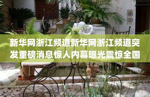 新华网浙江频道新华网浙江频道突发重磅消息惊人内幕曝光震惊全国