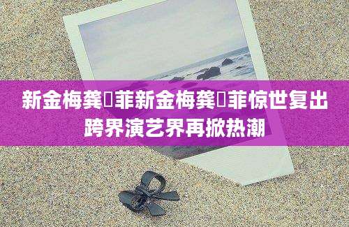 新金梅龚玥菲新金梅龚玥菲惊世复出跨界演艺界再掀热潮