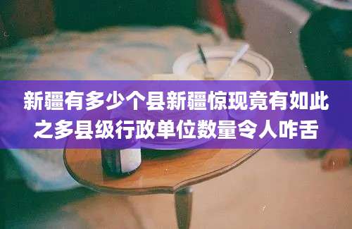 新疆有多少个县新疆惊现竟有如此之多县级行政单位数量令人咋舌