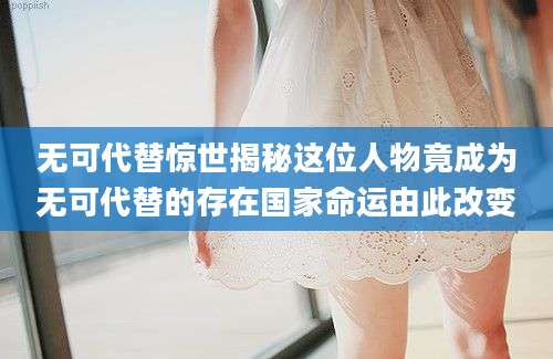 无可代替惊世揭秘这位人物竟成为无可代替的存在国家命运由此改变