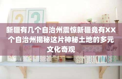 新疆有几个自治州震惊新疆竟有XX个自治州揭秘这片神秘土地的多元文化奇观