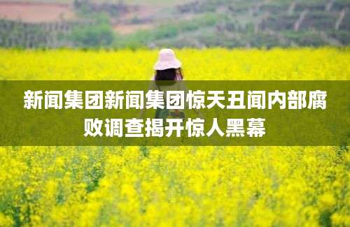 新闻集团新闻集团惊天丑闻内部腐败调查揭开惊人黑幕