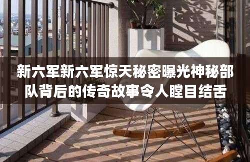 新六军新六军惊天秘密曝光神秘部队背后的传奇故事令人瞠目结舌