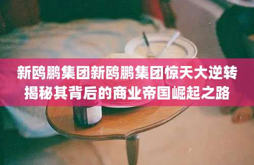 新鸥鹏集团新鸥鹏集团惊天大逆转揭秘其背后的商业帝国崛起之路